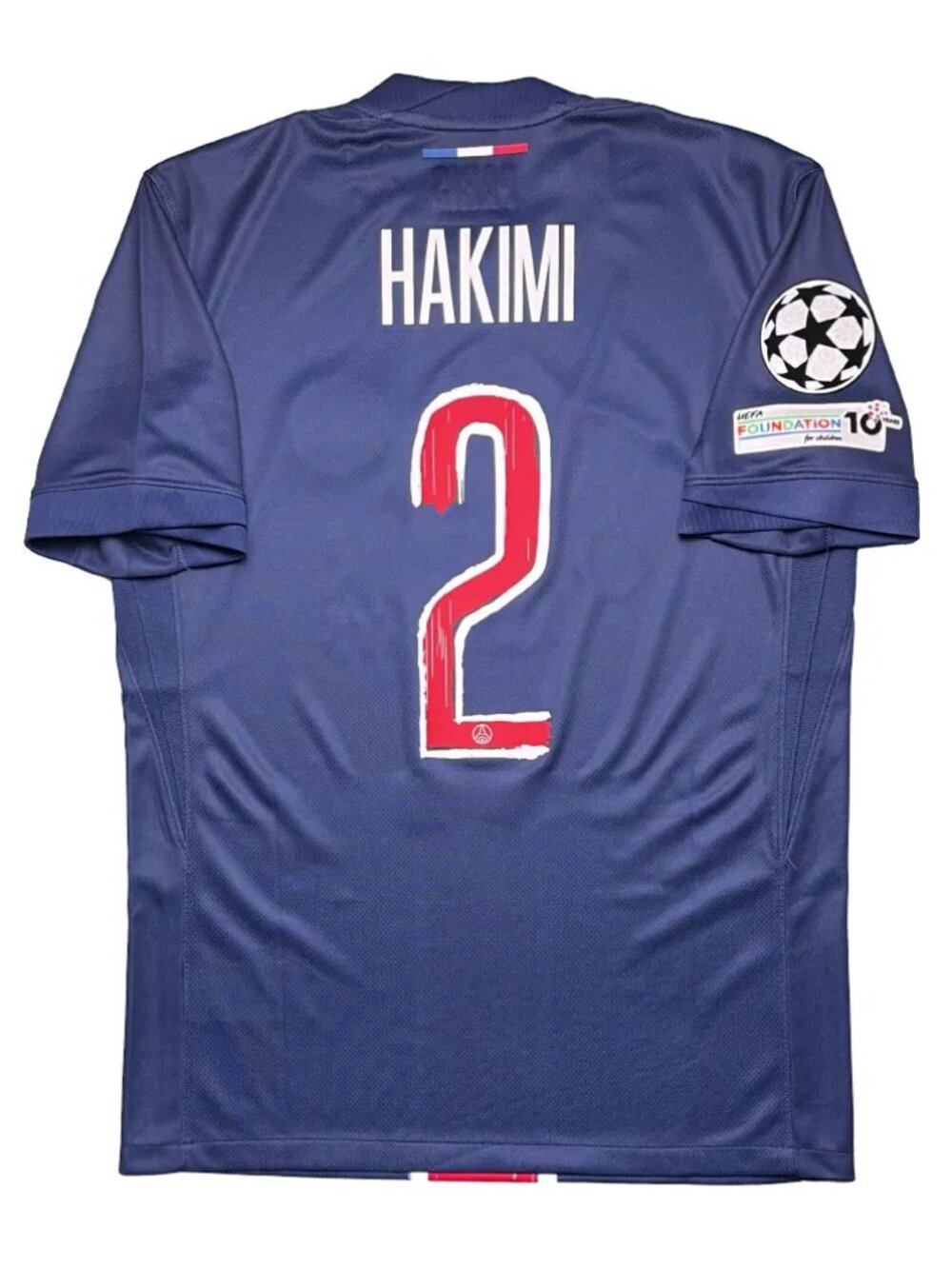 PSG; Paris Saint-Germain Final Munich 2025 Home Jersey – Achraf Hakimi #2 Large - Picture 2 of 6